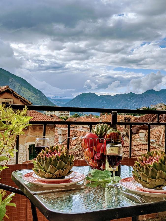 Best View! Rooftop With Garden - Old Town Nr404 Kotor Exterior photo